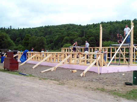 Montpelier High School (MHS) Greenhouse was built over a summer by students seeking math credits.