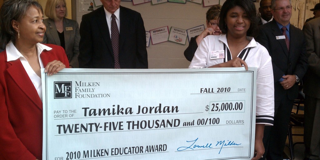 Tamika Jordan Notification » Photo Series | Milken Educator Awards