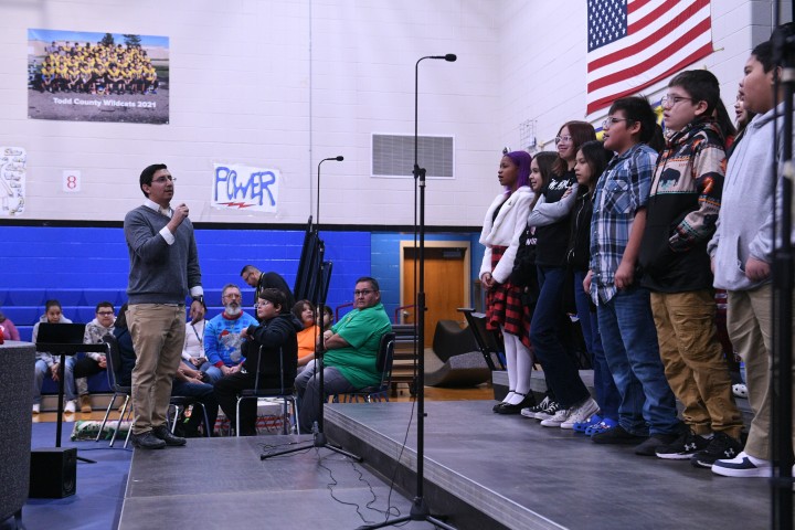 Todd County Albert Her Many Horses Choir