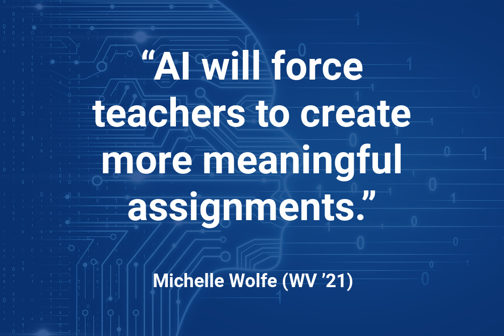 AI Michelle Wolfe quote