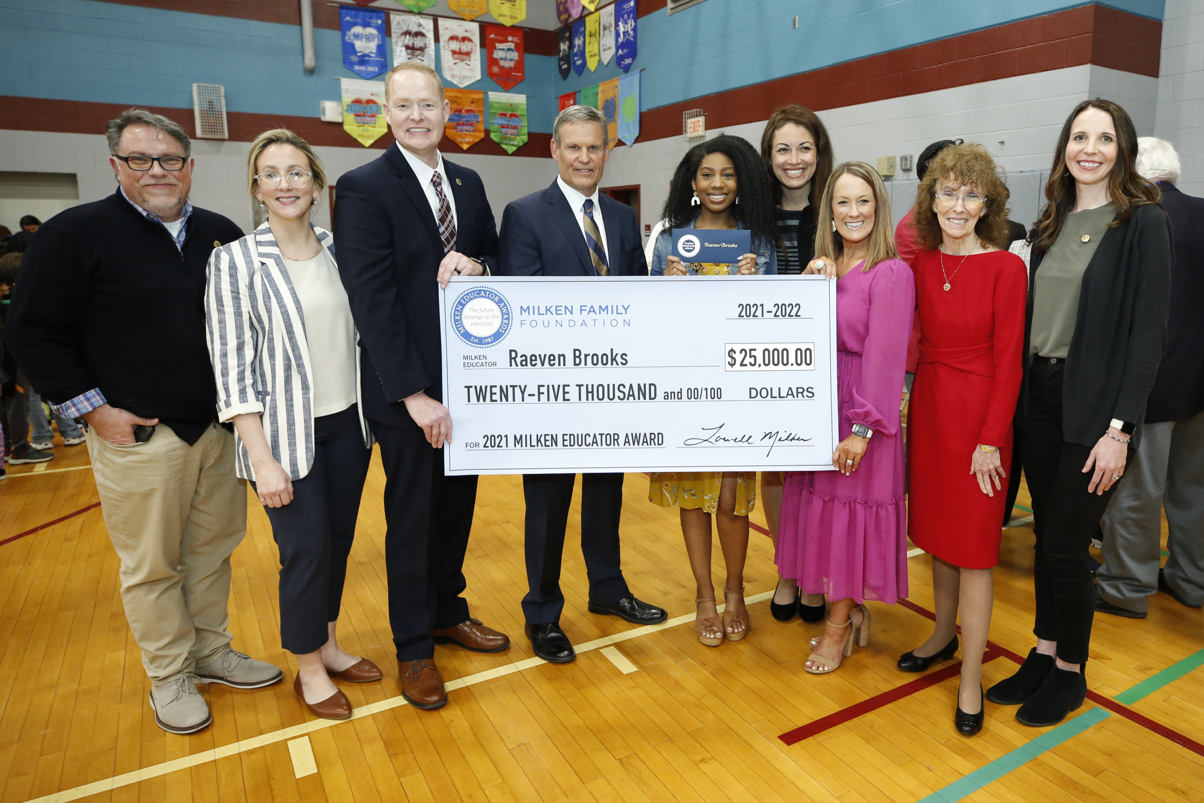 Raeven Brooks Wins TN Milken Award » Photos