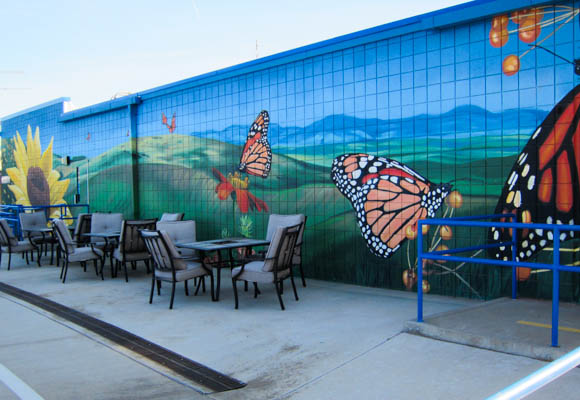 Like butterflies from the cocoon, CT Sewell Elementary has undergone a transformation inside and out.