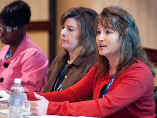 Deania McMillian on panel at 2010 TAP conference