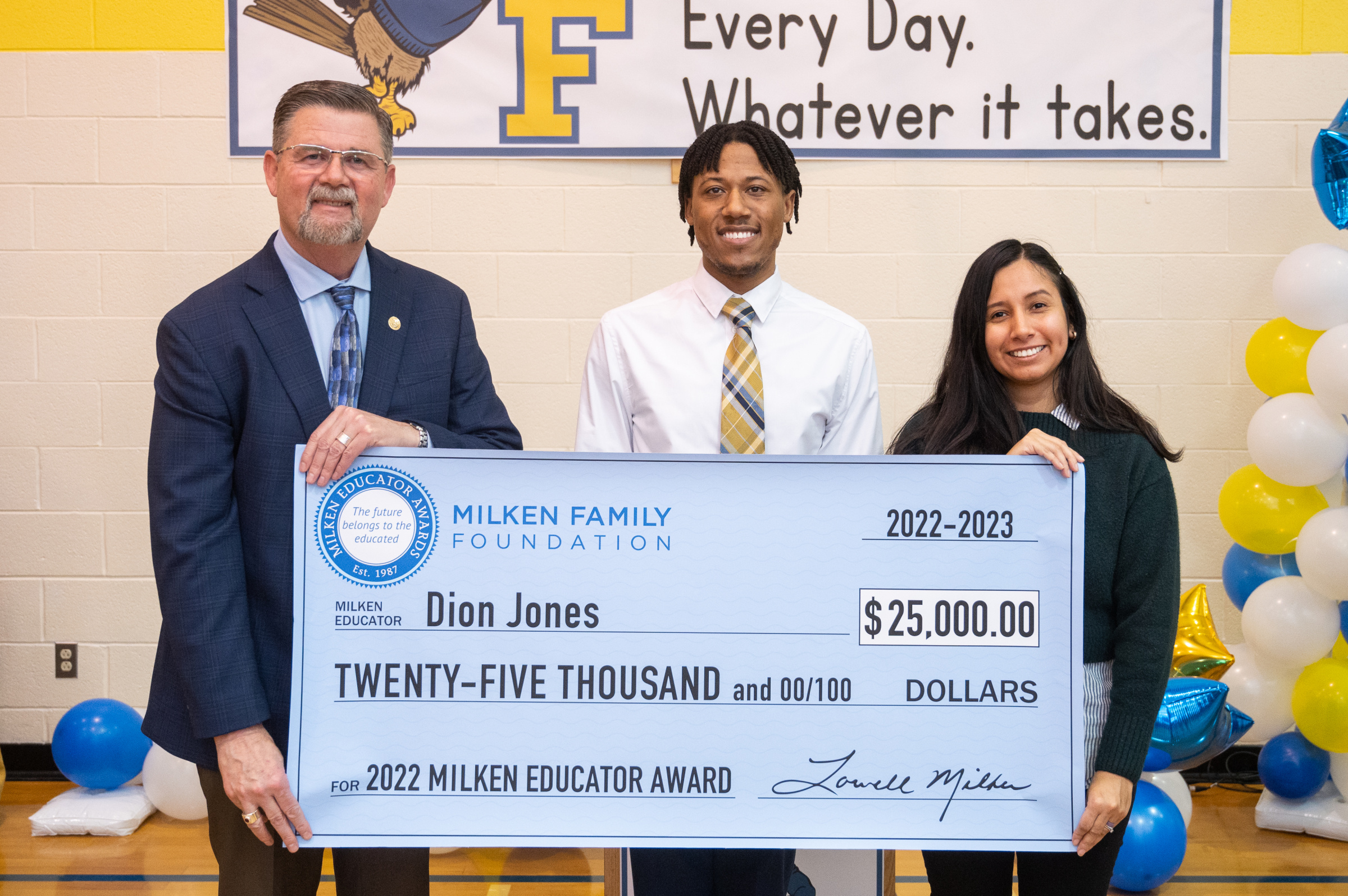 MD Dion Jones  Milken Family Foundation