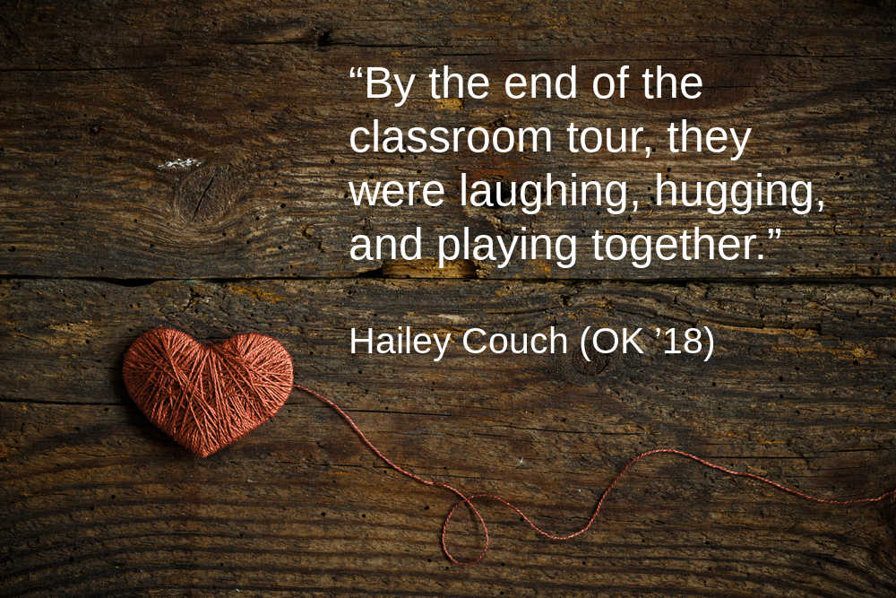 Kindness quote Hailey Couch 1000w