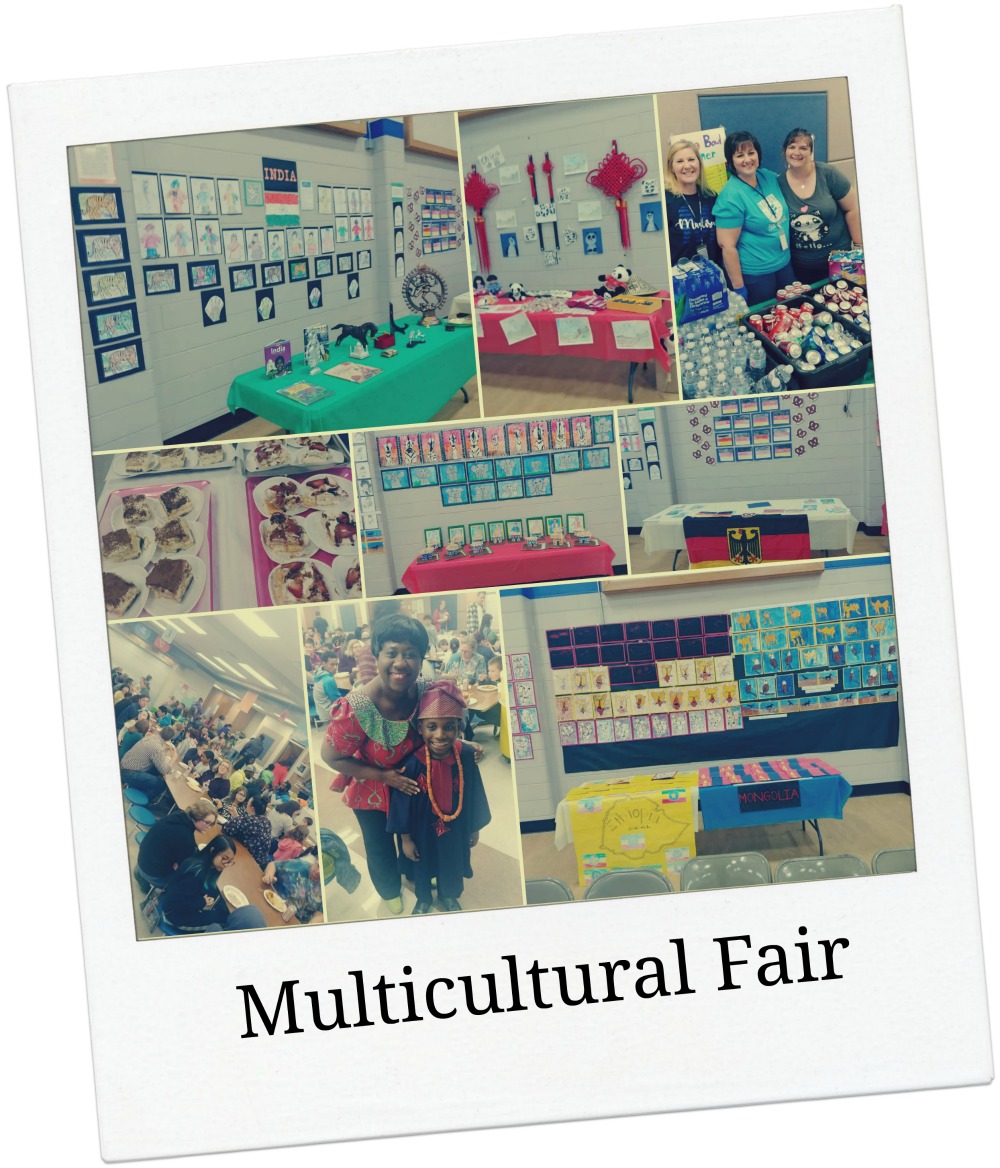 Multicultural fair collage caption