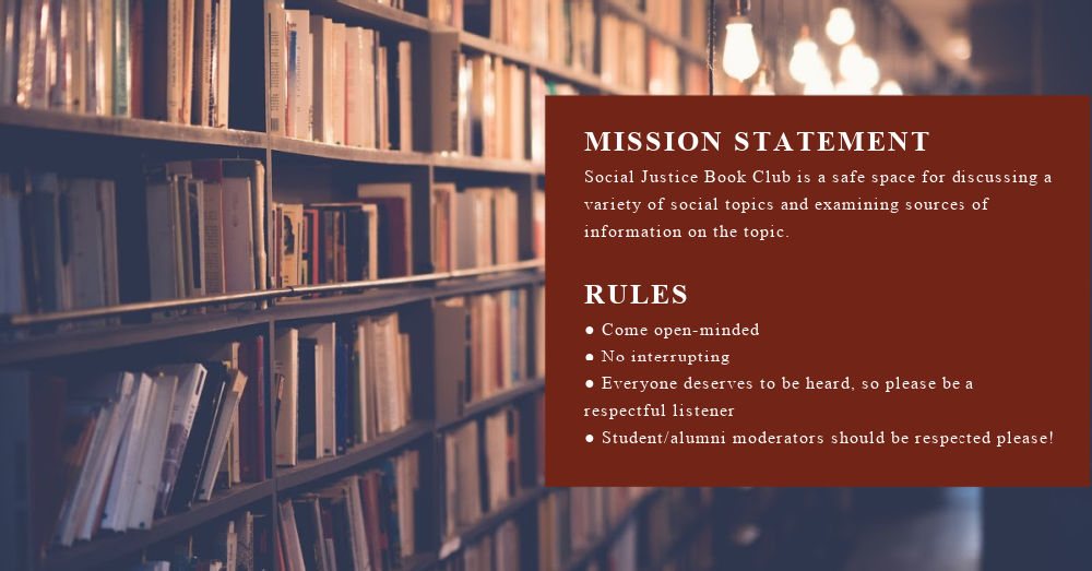 Social justice book club rules